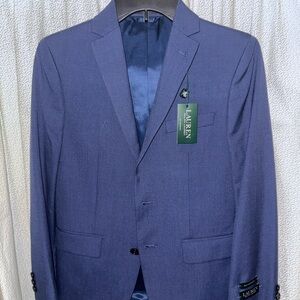 Ralph Lauren Navy Blue Two-Button Sport Coat